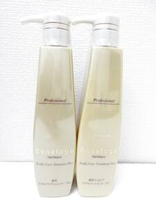 未開封■Benefage ベネファージュ ヘアリプロ 薬用 スカルプケアシャンプープロ トリートメントプロ 370ml アデランス 管理1709 F-9