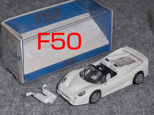  евро модель 1/87 Ferrari F50 Spider белый FERRARI EURO MODELL HERPA
