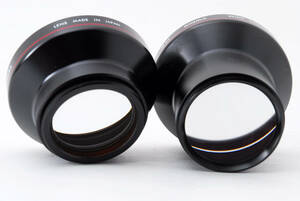 【実用品】Sigma Tele Converter X 1.5 And .5 Video Camera Lens シグマ テレコンバーター ＆ ビデオカメラ レンズ 7575