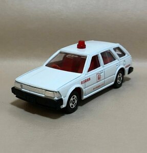 トミカ　日産　ブルーバード献血運搬車　トミカ緊急車セット　日本製　TOMICA　同梱可　NISSAN BLUEBIRD BLOOD BANK WAGON (Mrmec)