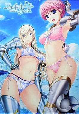 ワルキューレロマンツェ -少女騎士物語-タペストリー 美桜&スィーリア(水着Ver.)