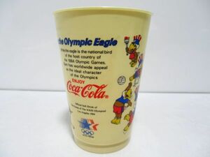 Винтаж Coca -cola Los Angeles Olympic PLA Кубка, сделанная в Японии [SC0901]