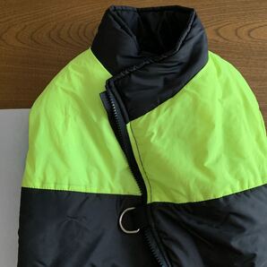 大型犬 ダウンジャケット 5Lサイズ イエロー&ブラック 美品