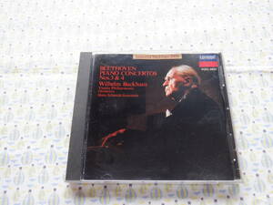 Ｂ９　中古CD『ベートーヴェン　ピアノ協奏曲第３・４番』～帯付き