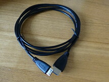 8 mini HDMI - HDMI ケーブル 24金メッキ 2m Ver. HDMI 1.4　静2動_画像2