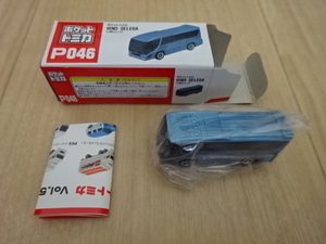 ポケット トミカ ポケットトミカ Vol.5 日野 セレガ バス P046 HINO SELEGA ミニカー ミニチュアカー Pocket Tomica Toy Car Miniature bus