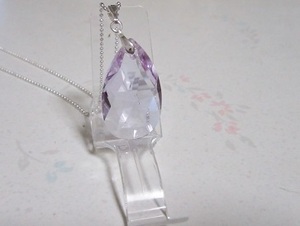  sumire color. pretty Swarovski. . silver top 