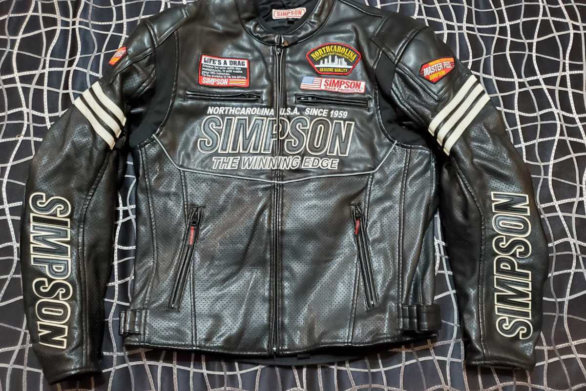 ヤフオク! -「シンプソン ジャケット レザー」の落札相場・落札価格