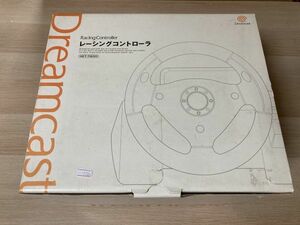 DC ドリームキャスト 周辺機器 動作未確認 レーシングコントローラ HKT-7400 【管理 11366】【ジャンク】