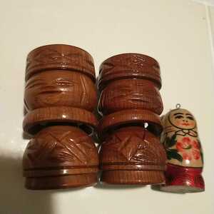 Art hand Auction figurine matriochka kokeshi, œuvres faites à la main, intérieur, marchandises diverses, ornement, objet