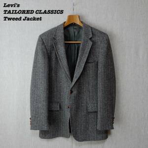 Levi's TAILORED CLASSICS Wool Tweed Jacket 1980s 42L Vintage リーバイス テーラードクラシックス ウール ツイードジャケット 1980年代