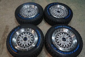 【新品 SET】215/65R16 TOYO トーヨー OPEN COUNTRY R/T オープンカントリー ホワイトレター シュタイナー FTX 16×6.5J+38 6H139.7