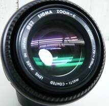 レトロ 当時物 RETRO LENS「SIGMA シグマ カメラレンズ 一眼レフ用 ズーム キャノンマウント SIGMA ZOOM-κ カッパ F4-5.6/70-210mm」_画像9