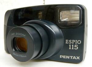 レトロ 当時物 RETRO CAMERA「PENTAX ペンタックス フィルム カメラ コンパクト ESPIO エスピオ 115 AF ZOOM 38-115mm」Made in japan