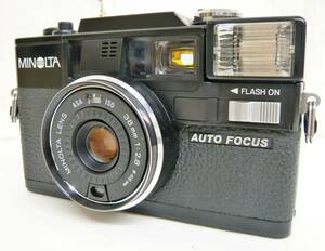 昭和レトロ 当時物 RETRO CAMERA「MINOLTA ミノルタ フィルム カメラ コンパクト HI-MATIC AF-D AUTO FOCUS LENS F2.8/38mm」