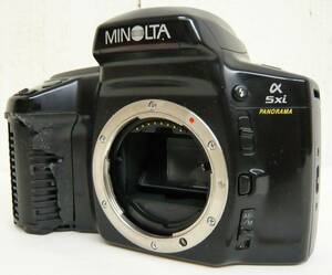 Во время Retro Heisei во время ретро -камеры "Minolta Film Camera SLR α5xi Panorama Alpha", сделанная в Японии, сделанная в Японии