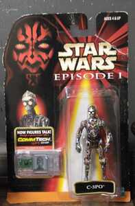 1998 STAR WARS エピソード1 C3PO コムテックチップ付き ダースベェーダー ダースモール