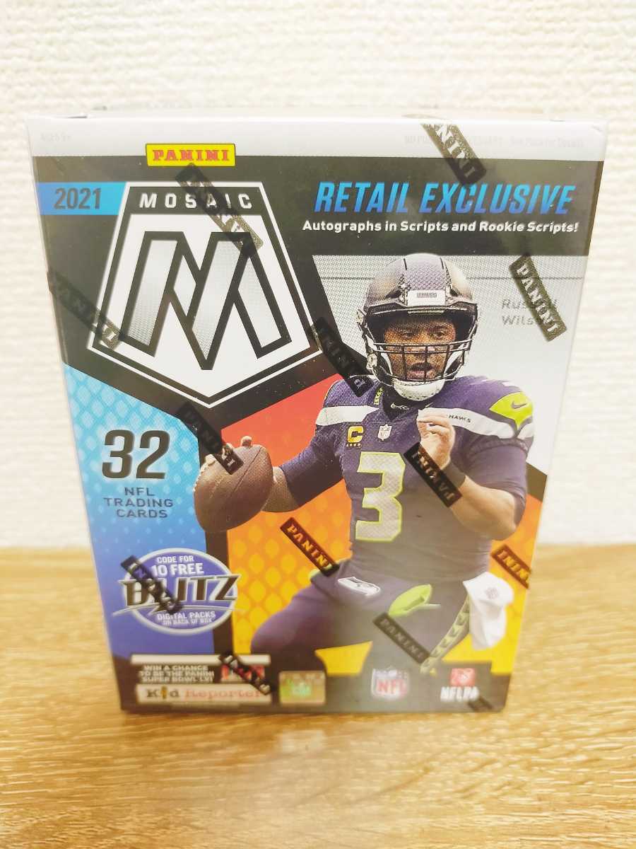NFL 2021 Panini Mosaic Football Card Blaster Box パニーニ モザイク 