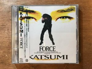 DD-7489 ■送料無料■ KATSUMI FORCE 渡辺克己 J-POP 明日に架ける橋 瞳を閉じて 君と出会えたこの場所 CD 音楽 MUSIC /くKOら