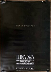 KK-4506■送料無料■LUNA SEA NEVER SOLD OUT ロック バンド 音楽 ポスター 印刷物 レトロ アンティーク●破れ汚れあり/くSUら