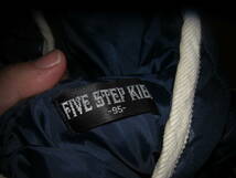 紺色キルティングジャケット　FIVE STEP KIDS95_画像4