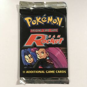 未開封 ポケモンカード 英語版 2000 Team Rocket Pokemon Card Sealed ロケット団参上 旧裏面 ③