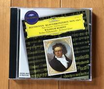 CD-Sep / 独 DG / Wilhelm Kempff (p) Leitner・Berliner Philharmoniker / BEETHOVEN_Konzert fur Klavier und Orchester Nr.４＆ Nr.５_画像1