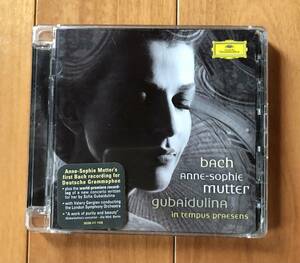 CD-Sep / 独 DG / Anne-Sophie Mutter (vn) Gergiev・London SO / BACH_Violin Concerto in A Minor & in E Major etc