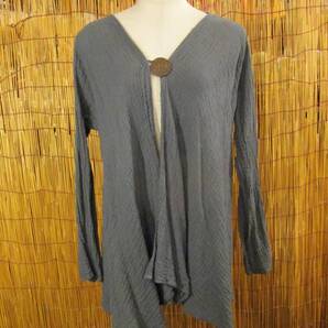 ②新品*Wコットン素材*ココナッツ*一つボタン*ナチュラル風*カーディガン