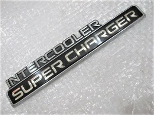 * rare intercooler supercharger Debonair DEBONAIR V2.0 super saloon extra emblem 1 point old car used 