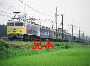 鉄道写真、645ネガデータ、157778000003、EF81-79＋北斗星、JR東北本線、蓮田〜東大宮、2009.08.19、（4591×3362）