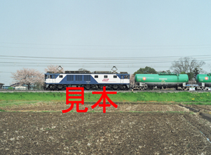 鉄道写真、645ネガデータ、159229590012、EF64-1024＋貨物、JR東北本線、蓮田〜東大宮、2010.04.13、（4170×3054）