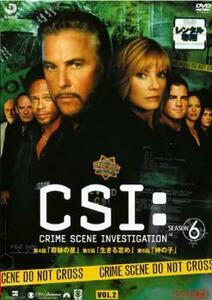 CSI:科学捜査班 SEASON 6 VOL.2 Episode 604～606 レンタル落ち 中古 DVD 海外ドラマ