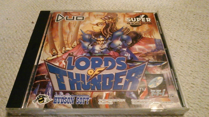 ジャンク品/海外/北米/セガCD Lords of Thunderウィンズ オブ サンダー ...