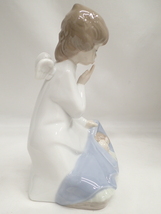 90210[TS]絶版！箱付き◆LLADRO/リヤドロ◆フィギュリン No.4635 『天使の祝福』 陶器の置物/エンジェル ベイビー 赤ちゃん_画像4