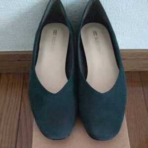 [ price cut ]RODE SKO URBAN RESEARCH pumps suede green 37 23cm