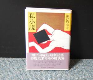 私小説 瀬戸内晴美 集英社 帯付き 1985年第一刷 西本1477