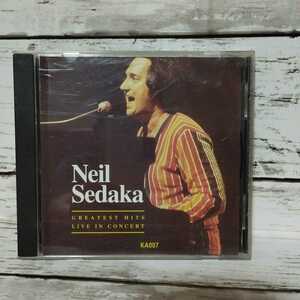 中古CD Neil Sedaka GREATEST HITS LIVE IN CONCERT　ニール　セダカ