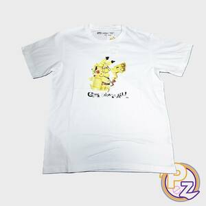 【新品】■UT ポケモン ミーツアーティスト(mAgma)■Tシャツ(ピカチュウ)■(M)　ユニクロ