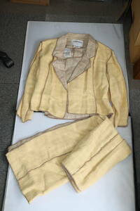 #*CHANEL Chanel 99P setup jacket the best skirt size :40*#