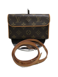 Louis Vuitton ◆ Pochette Florantine_ Monogram/West Bag [покупка]/PVC/BRW/M51855