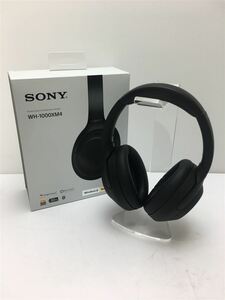 SONY◆イヤホン・ヘッドホン WH-1000XM4/B[ブラック]