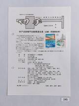 希少！みほん切手/解説書貼り/平成10年/ふるさと(徳島県・兵庫県)/各80円切手貼り/郵便文化振興協会解説書第998号/FDC/見本切手 №245_画像1