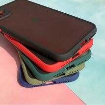 iPhone 11用 スマホケース iPhone ケース ソフト 半透明 耐衝撃 アイフォン 携帯ケース グリーン_画像5