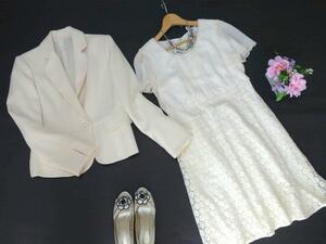 kopakaCOPACA * One-piece suit * chiffon, race. do King One-piece * size 9 number * ivory / white * The Seven-Five-Three Festival,.. three ., go in . go in . type 