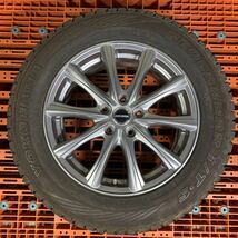 WAREN ヴァーレン 17インチ アルミホイール 4本セット ヨコハマ スタッドレスタイヤ GEOLANDER 225/65R17 エクストレイル CX-5 CX-8_画像3