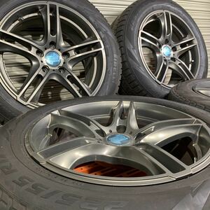 KELLENERS ケレナーズ 17インチ アルミホイール 4本セット ピレリ スタッドレスタイヤ ICEASIMMETRICO 225/55R17 BMW