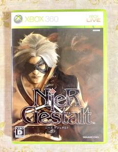 NieR Gestalt xbox360ソフト ☆ 送料無料 ☆ ニーア ゲシュタルト