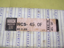 NCS-45.0F NCセンサリーマ 　止まり穴タイプ　日研　中古品　ストレートシャンク_画像8