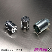 McGard(マックガード) ロックナット(袋ナット(黒)) テーパー M14×1.5_画像2